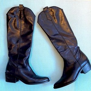 Women’s APROPO knee high leather boots size 40
